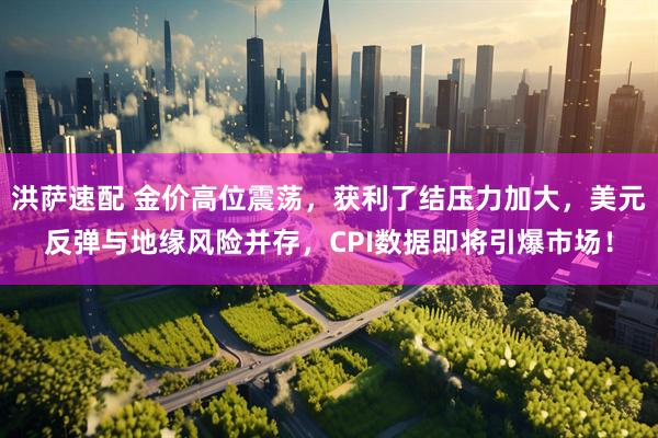 洪萨速配 金价高位震荡，获利了结压力加大，美元反弹与地缘风险并存，CPI数据即将引爆市场！